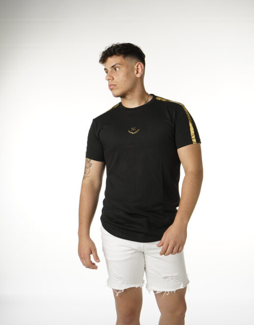 Fitted T-Shirt wich Elegant Golden Desing